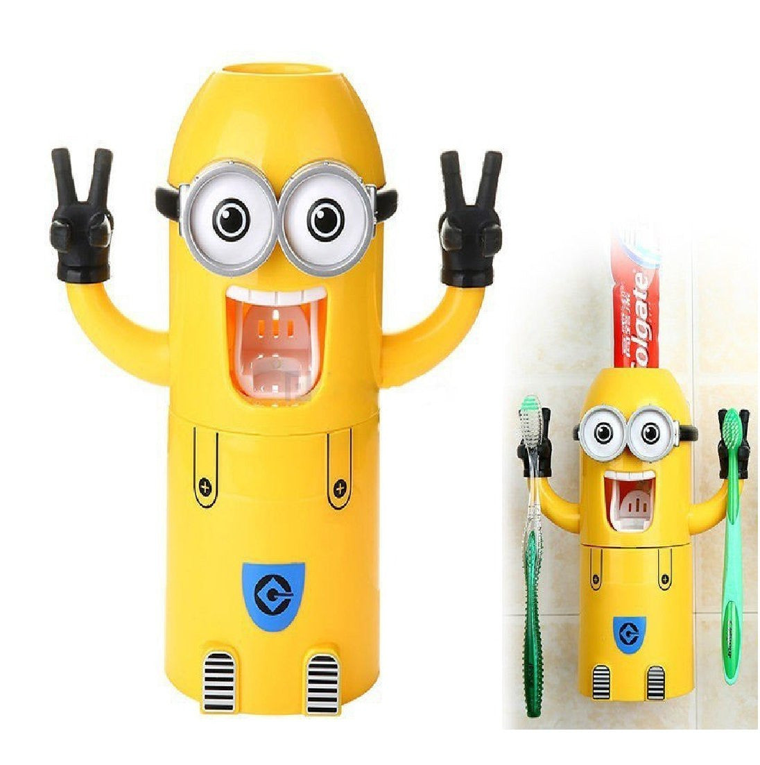 Minion Dispensador Pasta dental para niño